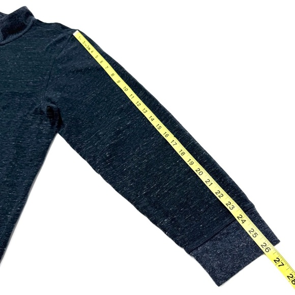 Faherty Men's Blue Cotton Blend Quarter-Zip Sweater XXL - Picture 7 of 10